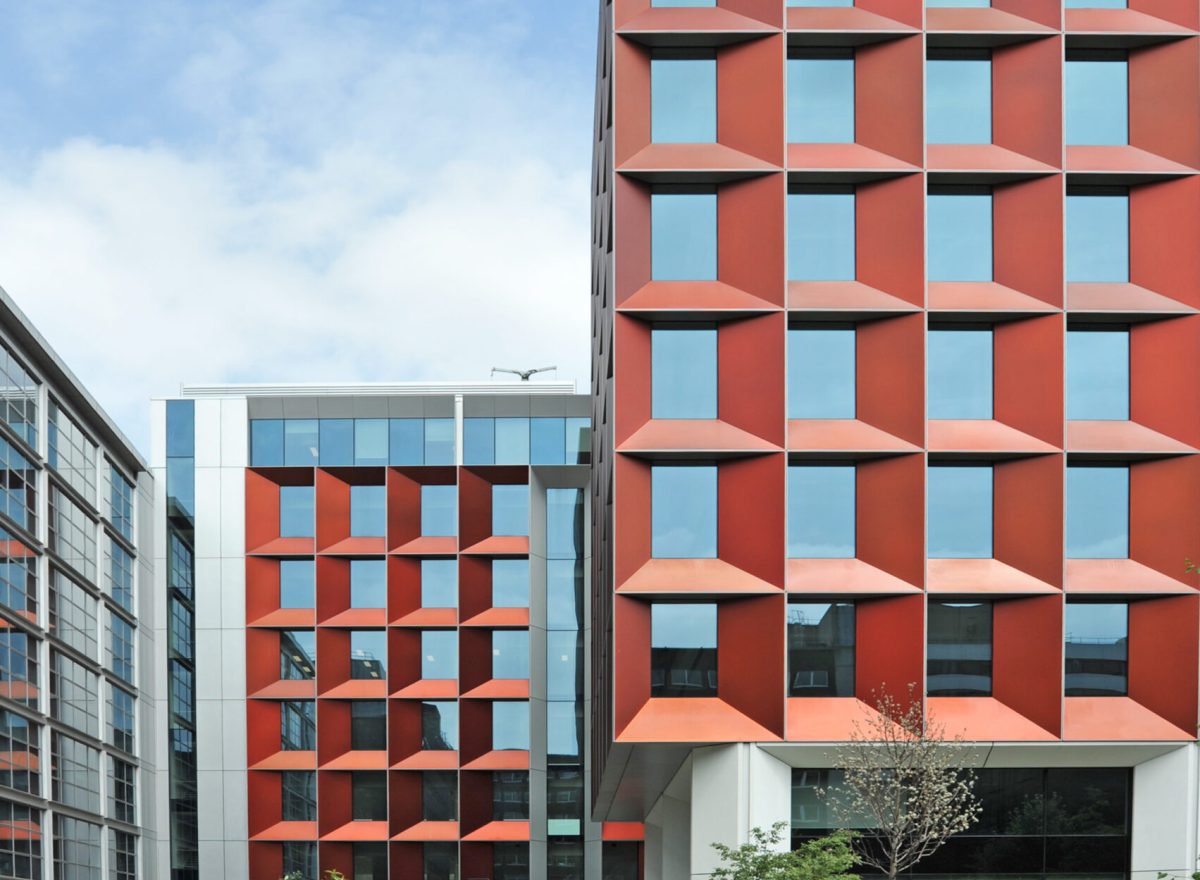 245 Hammersmith Road, Hammersmith, London, FMDC Ltd, Facades, Facade Design, Front Elevation Construction Photography, Paul Scott, Architecture,
