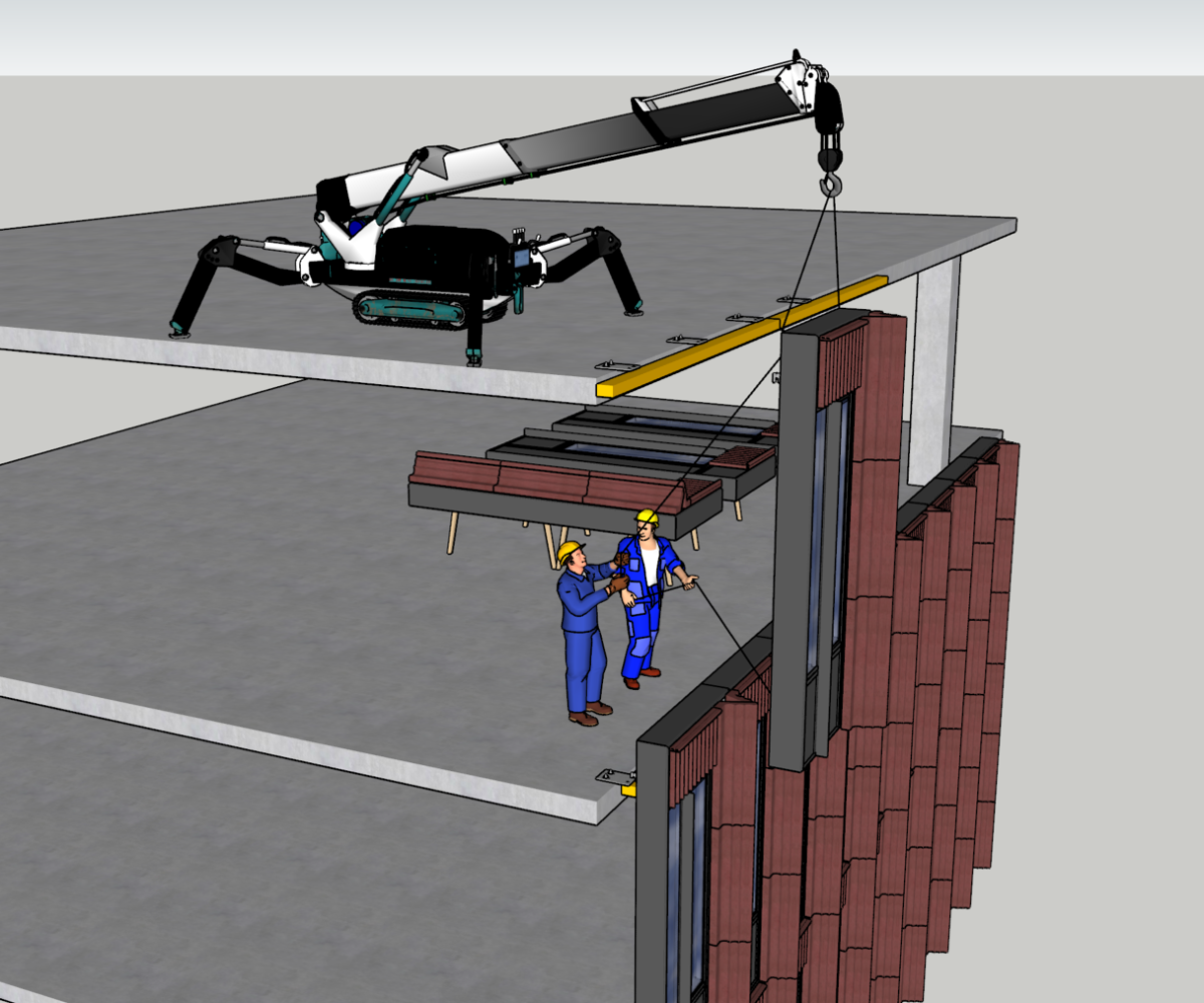 image 5 - 3d model at Stage 3 showing potential install sequencing